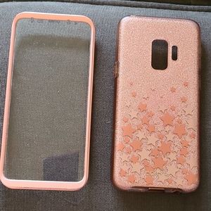 Samsung Galaxy s9 phone case with screen protector